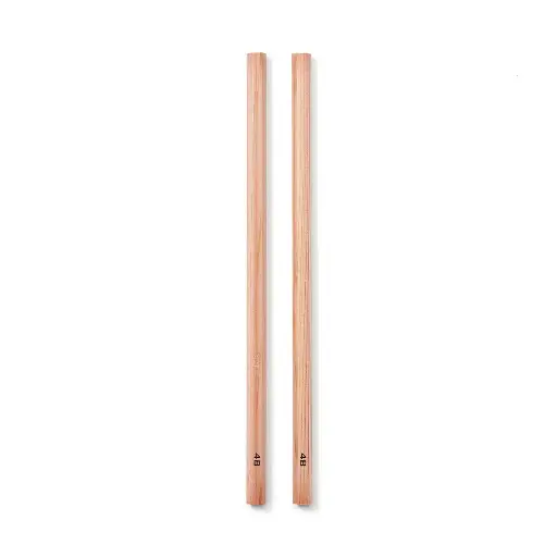 [NB0SQA2S] Muji pencil 4B 2Pc Pack 