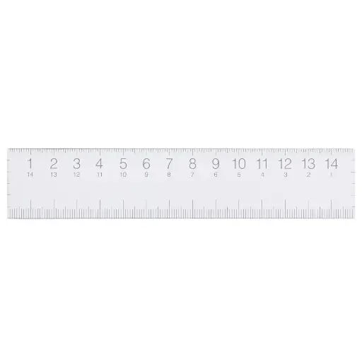 Muji Acrylic Clear Ruler 