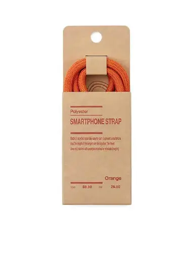 [722790] Muji Polyester Neck Strap for Smartphones