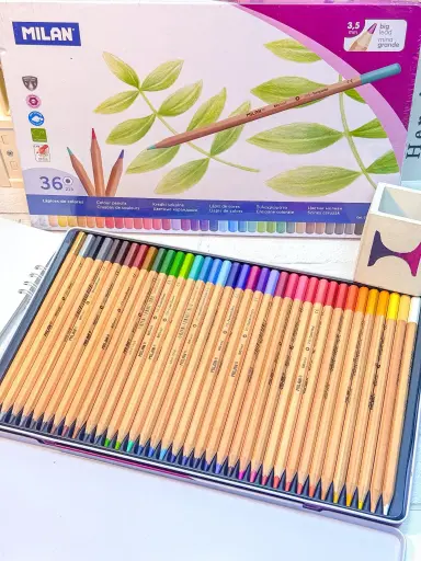[0726136] Milan Color Pencil 36Pcs