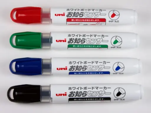 Uni WhiteBoard Marker with Ink Sensor Round Tip