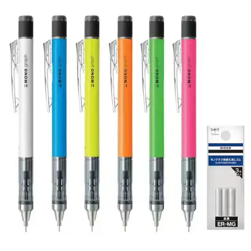 Tombow Mono Graph Neon Mechanical Pencil 0.5