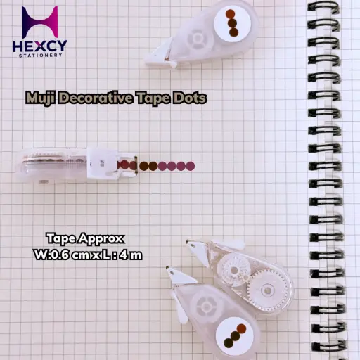 [NEG59A4A] Muji Decorative Tape Dots