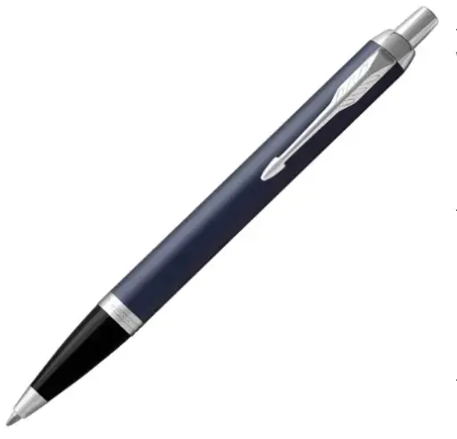 [1975640] PARKER 1975640 PARKER Ballpoint Pen, IM Royal Blue Ct, Medium Point, Oil-based, Gift Boxed