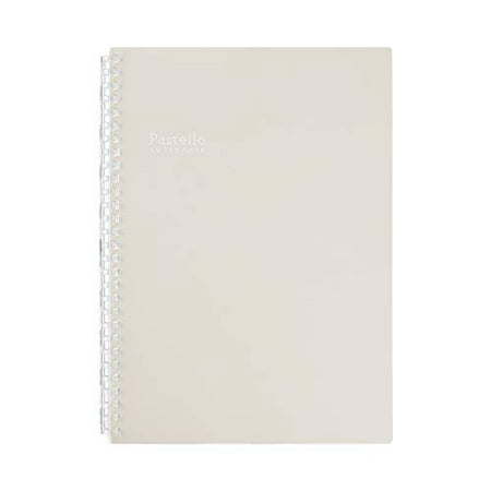 LIHIT LAB Open Ring Notebook Semi-B5 Clear 