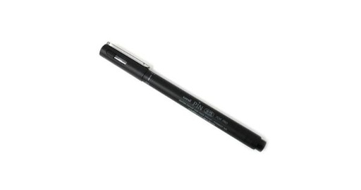 [PIN-101.24] Mitsubishi Pencil Water-based Sign Pen, Extra Fine Point, 01, Black