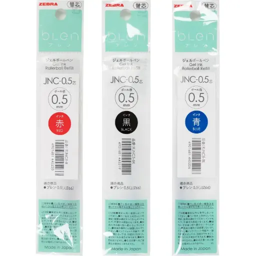 Refill For Zebra Blen Ballpoint Pen 0.5 