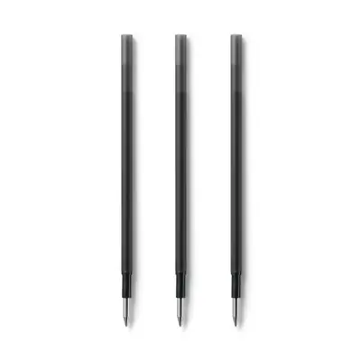 Refill for Muji Erasable Ballpoint Pen Knock Type-, 3pcs Pack 0.5