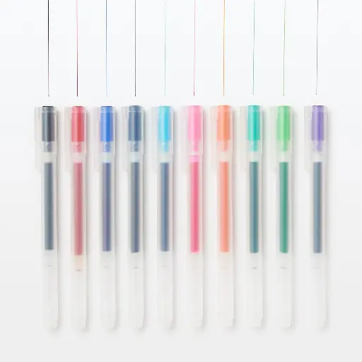 Muji Gel Pen Cap Type 0.5