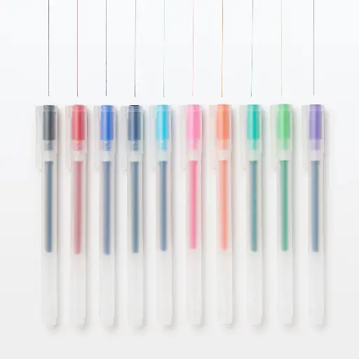Muji Gel Pen Cap Type 0.38