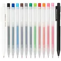 Muji Gel Pen Knock Type 0.38