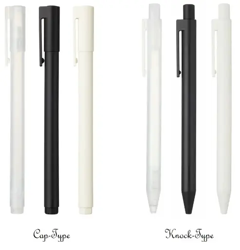 Muji Ballpoint Pen Knock Type Body 