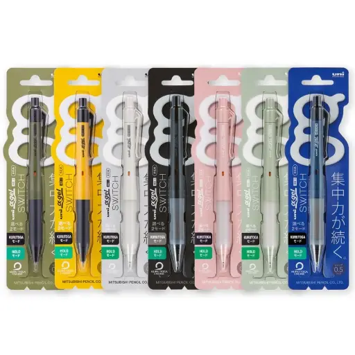 Uni Kurutoga Alpha Gel Switch Mechanical Pencil 0.5