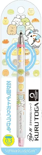 [PN31301] Uni Kurutoga San-X Sumikkogurashi Edition  Mechanical Pencil 0.3