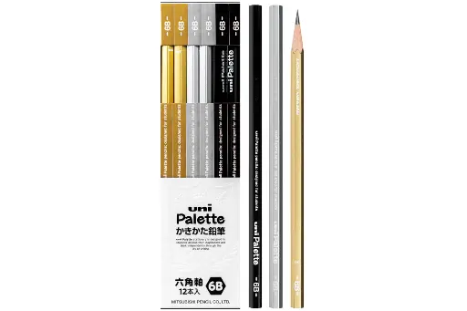 [C115671] Uni Plaette 12 Pcs 4B Pencil