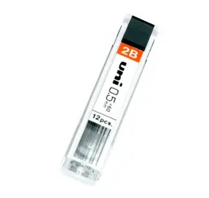 [05-103EW] Uni Ecowriter Lead-2B-12 Pcs 0.5