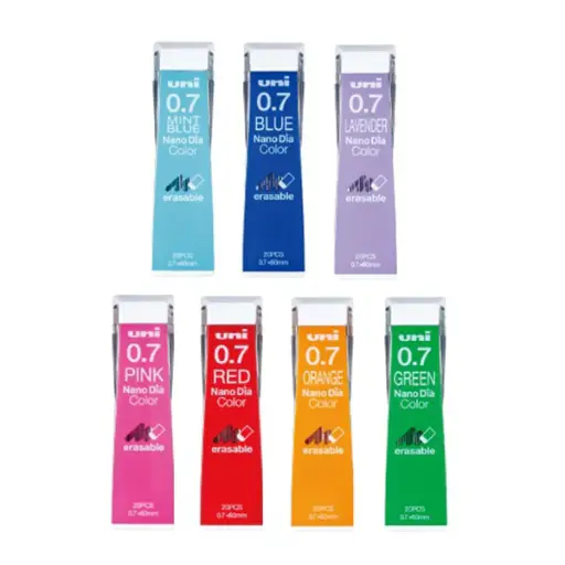 Uni Blue Nano dia color Lead 0.7