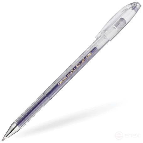 [HJR-500R GR] Crown Hi Jell Roller Ball Pen